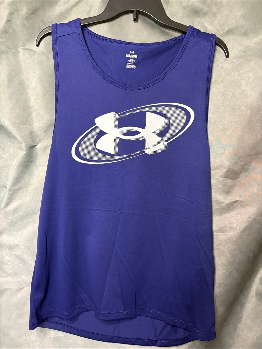 Under Armour Royal Purple Performance Logo Tank